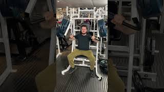 Hammer strength Incline Press 3 Plates [upl. by Enohs]