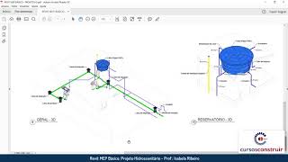 Revit MEP 2019 Básico Aula 2024 Vistas isométricas do projeto hidrossanitário [upl. by Blasien255]