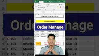 Calculate Total Days Between Order amp Delivery Date in Excel  Excel Trick for Beginners shorts [upl. by Gusty]