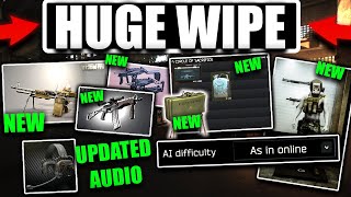 MASSIVE CHANGES PREWIPE EVENTS amp WIPE SOON Escape From Tarkov Wipe [upl. by Palgrave]