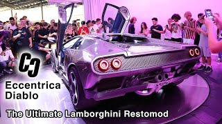 Lamborghini Diablo Restomod By Eccentrica Cars [upl. by Amias980]