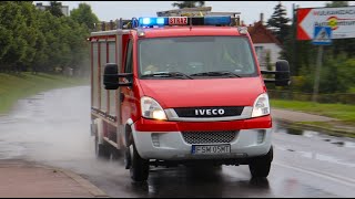 ALARMOWO 421F21  GBA MAN TGM oraz 421F43  SLRt Iveco Daily do wypadku [upl. by Pantia83]