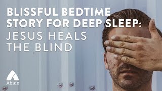 Bible Stories for Sleep Jesus Heals The Blind [upl. by Porty823]