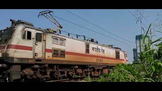 37482 EDLS WAP7 HAULING ON TIME DARSHAN EXPRESS 💫❤️ [upl. by Nichola]