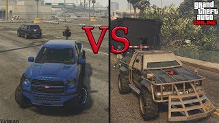 CaraCara VS Technical в GTA Online [upl. by Nivac647]