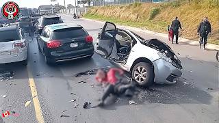 Tragic 150 Shocking And Terrifying of Idiots In Cars And Road Rage Filmed Seconds Before Disaster [upl. by Merola358]