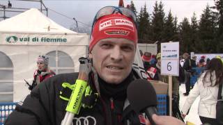 Tour de Ski 2012 Interview Tobias Angerer [upl. by Hu351]