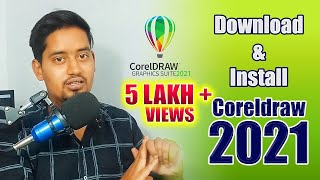 How to Download and Install CorelDraw 2021 in Hindi or Urdu  HABIBI GRAFIX [upl. by Tegdig]