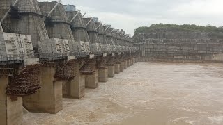 Polavaram Dam Projec Water Released [upl. by Burnley]