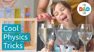 5 Simple Physics Experiments to Do at Home  Kids Science [upl. by Hestia]