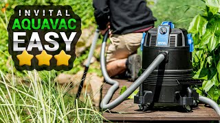 Pond vacuum cleaner  INVITAL AquaVAC Easy [upl. by Esela]