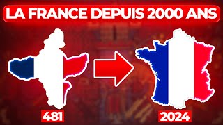 LEvolution Du Territoire Français Depuis 2000 Ans [upl. by Novej703]