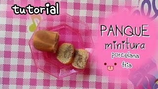 Comida miniatura Panque PORCELANA FRIA marmol cake [upl. by Aurilia]