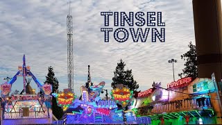 Tinsel Town Fun Fair Vlog The Trafford Centre Manchester Ride Challenges Thursday 02nd December 2021 [upl. by Rahel]