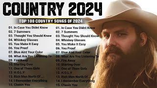 Country Music Playlist 2024  Luke Combs Chris Stapleton Kane Brown Luke Bryan Brett Young [upl. by Yemiaj]