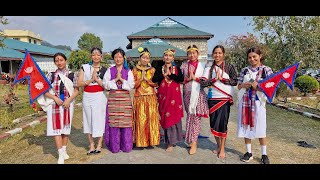 Mero pani hoina ra yo desh Amazing dance performed by Nursing Students of Pokhara PrakashSaput [upl. by Fineman]