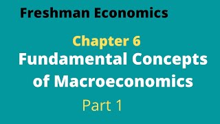 Freshman EconomicsChapter 6Fundamental concepts of macroeconomicsPart 1 Afaan Oromoo Eng [upl. by Teteak690]