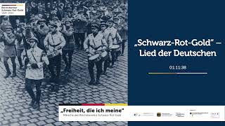 „SchwarzRotGold“ – Lied der Deutschen  ReichsbannerMarsch HQ [upl. by Nylyrehc]