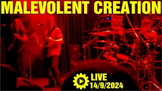 MALEVOLENT CREATION live 1492024 Principal Thessaloniki Greece [upl. by Iormina]