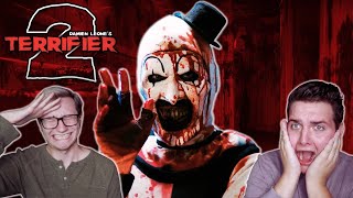 TERRIFIER 2 TRAILER REACTION  LIFE IMITATES DEATH [upl. by Engelbert]