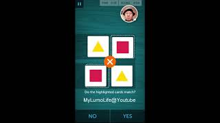 Lets Play  Lumosity Phone  iPhone App  Memory Match  13600 Score  Brain Games 2017 [upl. by Anim318]