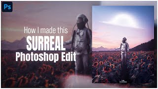 How I made this Surreal Artwork  Photoshop Tutorial [upl. by Anuahsed]