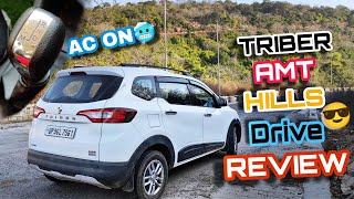 Renault Triber Hill Drive😍 Triber Automatic EasyR on Hills⛰️ vlog [upl. by Reina]