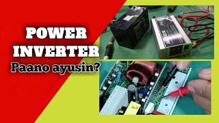 POWER INVERTER paano ayusin Ang sira into [upl. by Jose]