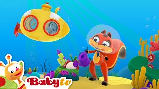 Een Gat in het Midden van de Zee  Liedjes amp Rijmpjes  BabyTV Nederlands [upl. by Aicyla556]