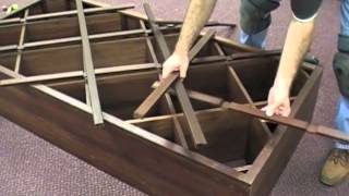 How To Assemble a Six Foot Diamond Bin Wine Rack with Face Trim [upl. by Cullan]