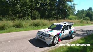 SLOEB  SLOEB  Peugeot 205 T16 Evo2  VOSGES RALLYE FESTIVAL 2016 by LM [upl. by Sharia719]