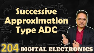 Successive Approximation Type ADC Basics Structure Working Conversion Graph and Conversion Time [upl. by Tsenre]