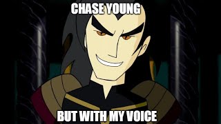 So I tried voicing Chase Young from Xiaolin ShowdownChase Young voice impression [upl. by Anrehs]