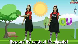 Vowels and Consonants Song  Preschool Lessons  Simple English Lessons  Fun Learning ESL [upl. by Eimmaj]