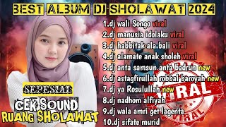 BEST ALBUM DJ SHOLAWAT SLOW BASS 2024 FULL ALBUM DJ WALI SONGODJ MANUSIA IDOLAKU [upl. by Ylsel147]