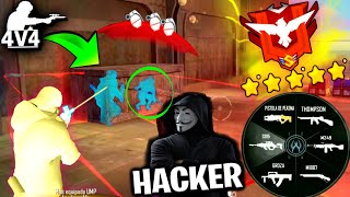 HACKERS ARRUINA MIS SUEÑOS DE SER HERÓICO DUELO DE ESCUADRAS TRISTE😭😭 FREEFIRE [upl. by Keeton]