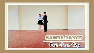 Samba Dance  Samba Basic Step  Samba Footwork Timing Technique  Beginner Samba Dance Tutorial [upl. by Fairweather]