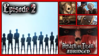 Attack on Titan Abridged Episode 2  ZebraGroupFilms [upl. by Llib]