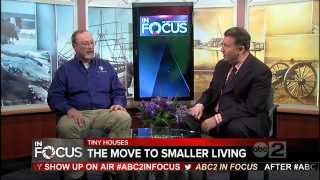 Civic Works Tiny House on WMAR ABC 2 News [upl. by Edas679]