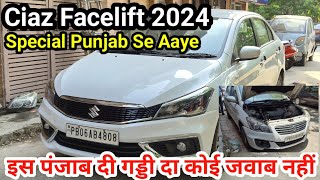 Maruti Suzuki Ciaz Facelift 2024 Specially Came from PunjabFull Modification from base to top [upl. by Amorete]