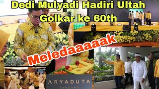 kang Dedi Mulyadi hadiri Ulang tahun GOLKAR ke 60th Hotel Aryaduta Bandung [upl. by Eive]