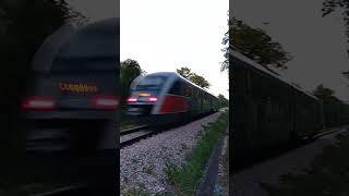 ICF 6622 KyustendilSofia Siemens Desiro DMU at West Park 15072024 trainspoting trainsounds [upl. by Nonnel]