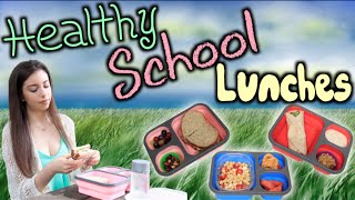 3 Healthy Easy amp Yummy Lunch Ideas for School [upl. by Cowey352]