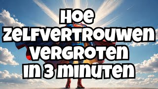 Jouw Zelfvertrouwen Vergroten Met 2 tips in 3 minuten [upl. by Ariada]