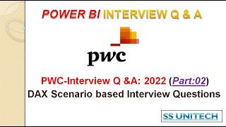 pwc Scenario based Question  Live Recorded Interview For Power BI  PWC2022  pwc interview part 2 [upl. by Kylander]