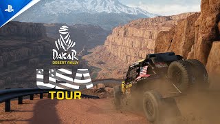 Dakar Desert Rally  USA Tour Trailer  PS5 amp PS4 Games [upl. by Eyoj486]