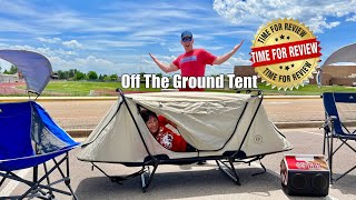 Kamp Rite Off The Ground Tent Review [upl. by Clim836]