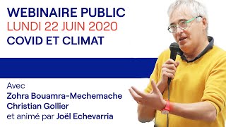 Webinaire public  climat et covid19 [upl. by Grefe]