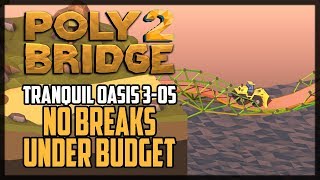 Poly Bridge 2 Level 305 Semi Slope Solution [upl. by Jopa]