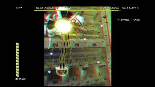 Ikaruga  Anaglyph 3D  4K 60fps  Gamecube  Dolphin  i7 2600  gtx 970 [upl. by Copp]